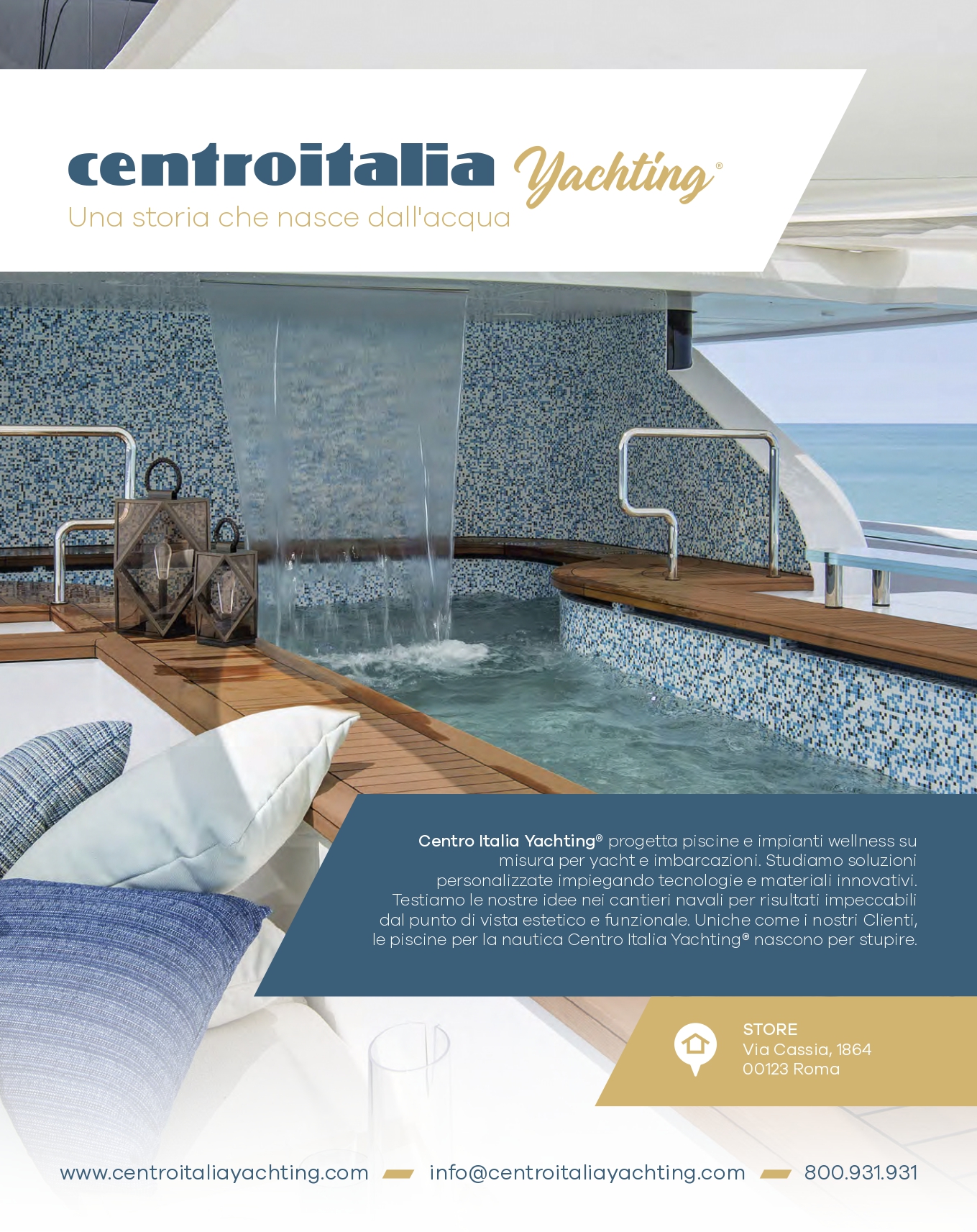 Centro Italia sulla rivista Superyacht